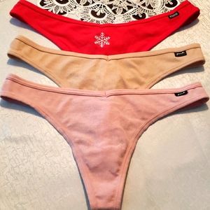 Pink Victoria secret thong